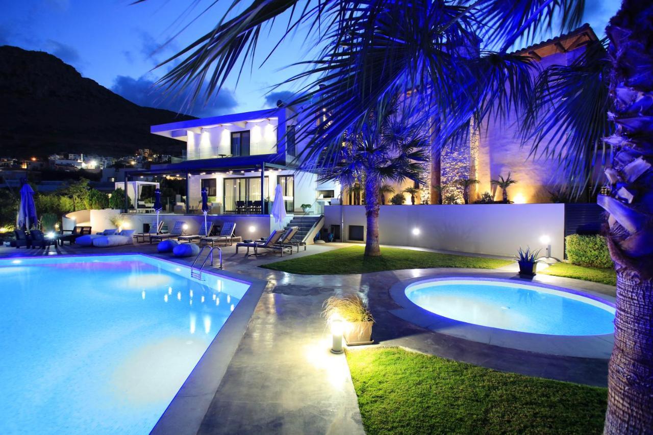 Orama Luxury 4 Bedrooms With Private Pool Villa Hersonissos (Crete)